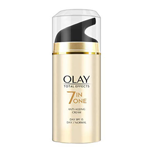 „Olay Total Effects Seven In One Moisturizer Plus“ saulės prisilietimas