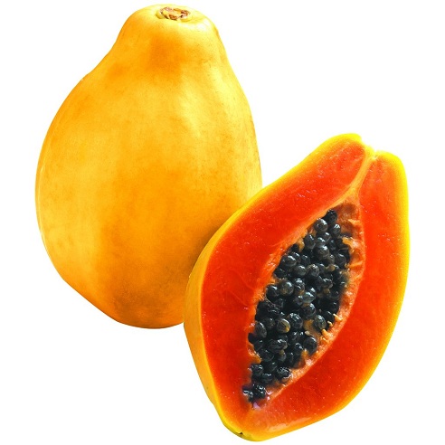 Papaja mažina spuogus ant smakro