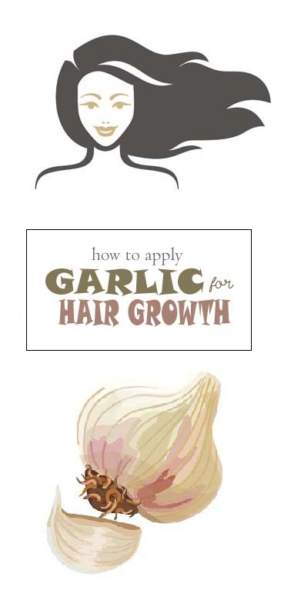 Česnakai plaukų augimui