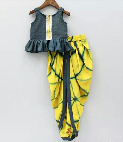 Yarım Kurti ve Dhoti Salwar