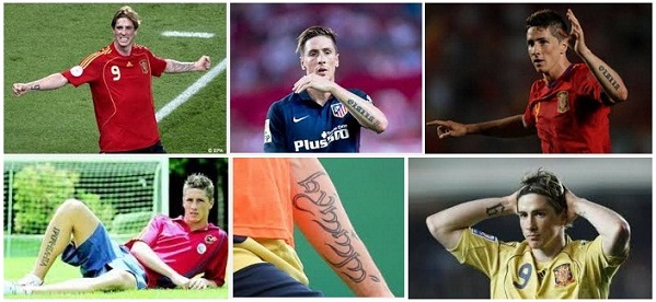 fernando torres dövme tasarımı