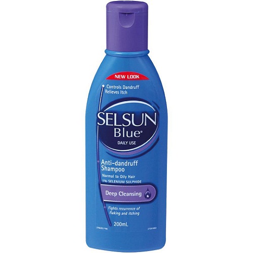 Selsun Blue šampūnas nuo pleiskanų