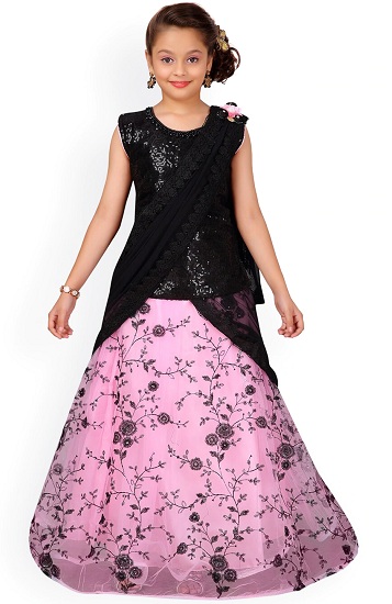 7 Yaşındaki Kız İçin Lehenga