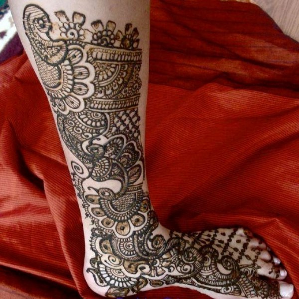 Kojos Povas Mehndi dizainas