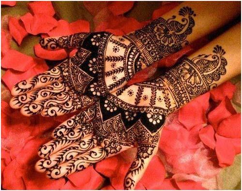 Riešo ilgio vestuvių „Mehndi“ dizainai
