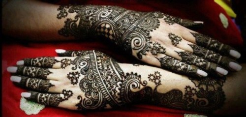 Pakistanlı Gelin Mehndi Tasarımları