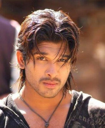 Allu Arjun'un uzun saç kesimi