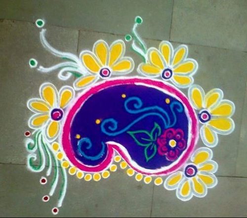 en iyi rangoli tasarımları