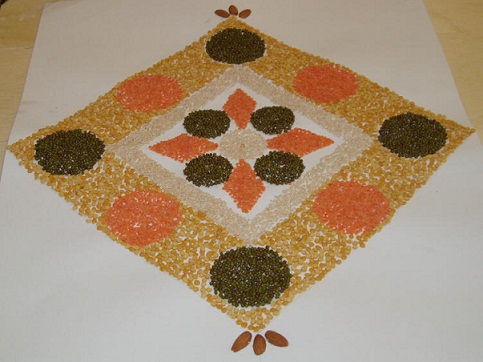 Tahıllı Rangoli