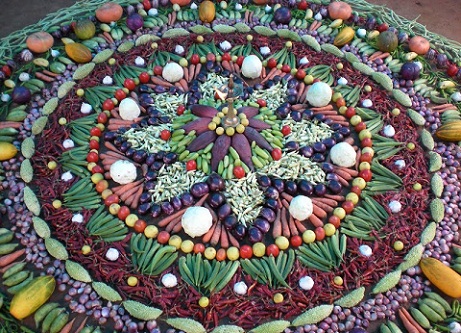 Sebzeli Rangoli