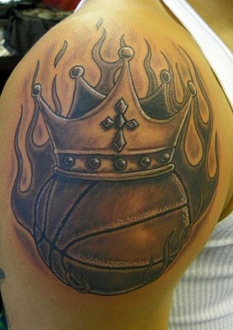 „Crown Variation Basketball“ tatuiruotės