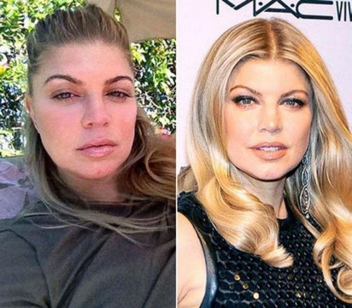makyajsız fergie 3
