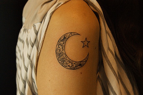 Islamo religijos tatuiruotė