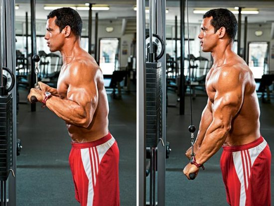 geriausi tricepso stiprinimo pratimai