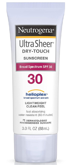 „Neutrogena Sunblock Ultra Sheer Spf30“