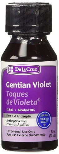 Açısal Cheilitis için Gentian Violet