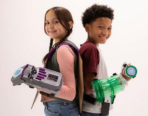 8 πρωτότυπα δώρα υψηλής τεχνολογίας για παιδιά ηλικίας 3 ετών, γάντια κιτ εφευρέτη Avengers hero inventor