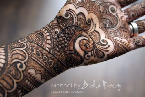 Povas Mehendi dizainas visoms rankoms