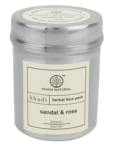 Khadi sandalų ir rožių veido paketas