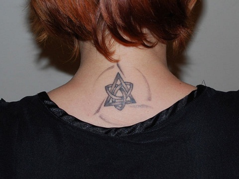 Triquetra mazgo tatuiruotė