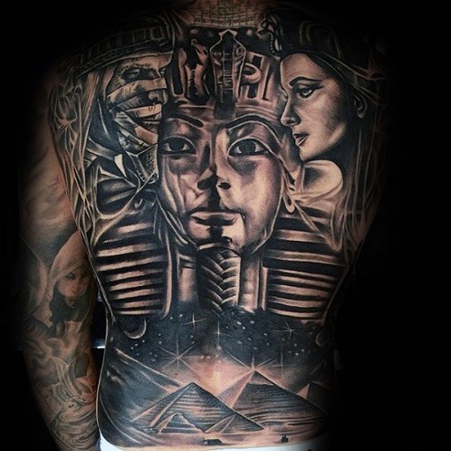 Neįtikėtinas mumijos tatuiruotės dizainas