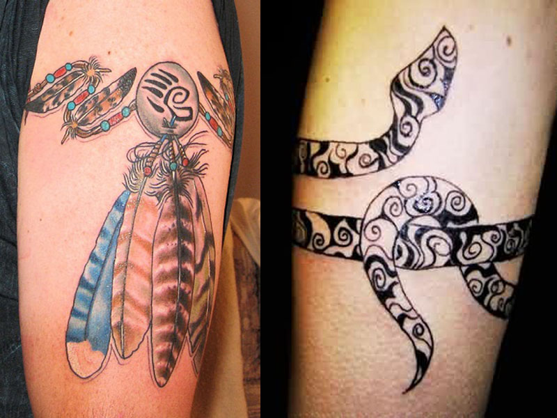 genčių antrankių tatuiruotės