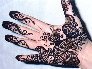 Kultūrinis Mehndi dizainas