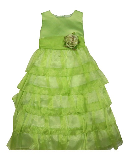 „Green Party Wear Frock“