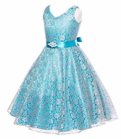 „Blue Party Wear Frock“