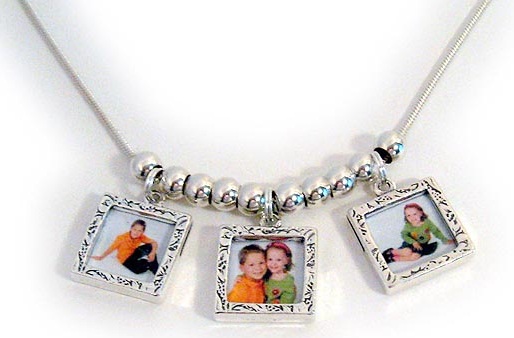 Fotoğraf Çerçevesi Charm Kolye