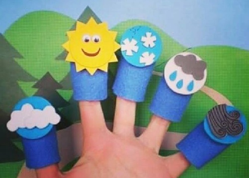 „Weather Craft Finger Lėlės“