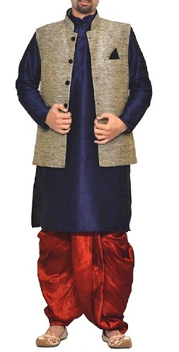 Dhoti ile Tasarımcı Kurta