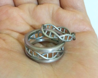 Porų DNR vestuvinių žiedų rinkiniai
