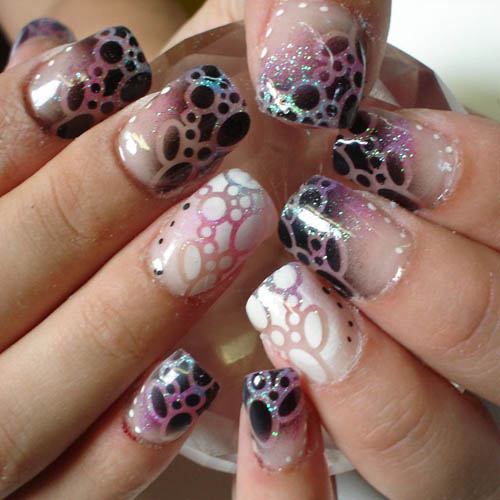 „Duo Toned Airbrush Nails“