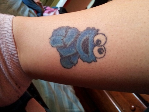 „Baby Monster“ tatuiruotės dizainas