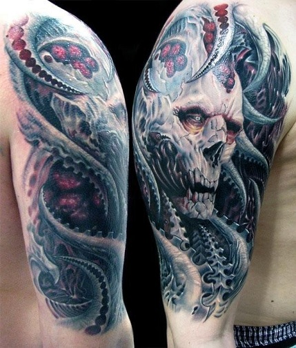 Neįtikėtinas „Monster Tattoo“ dizainas