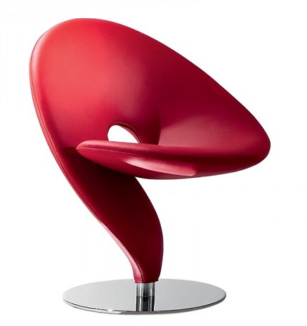 Klausimyno dizainerio kėdė