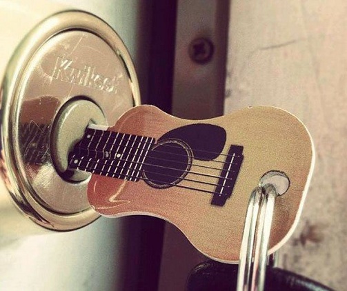Gitaros formos klavišai