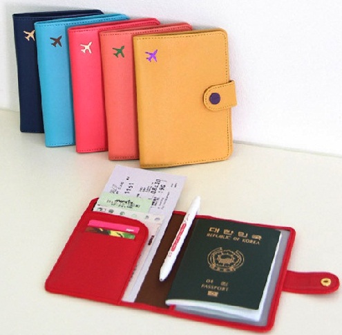Renkli Pasaport Cüzdanı