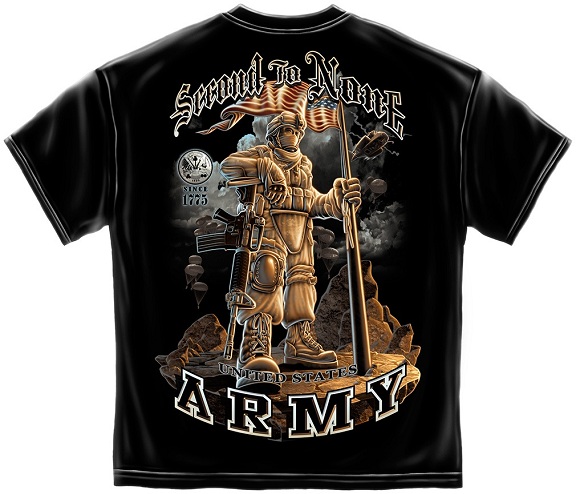 Kariniai spausdinti marškinėliai