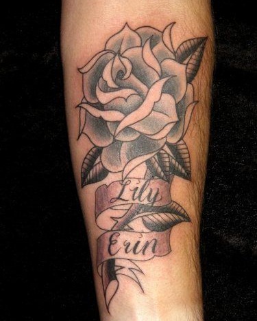 Gėlių vėliavos tatuiruotė