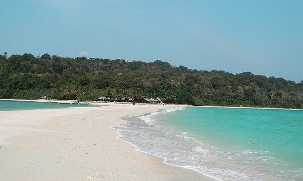 Paplūdimiai Andaman-Ramnagar paplūdimyje