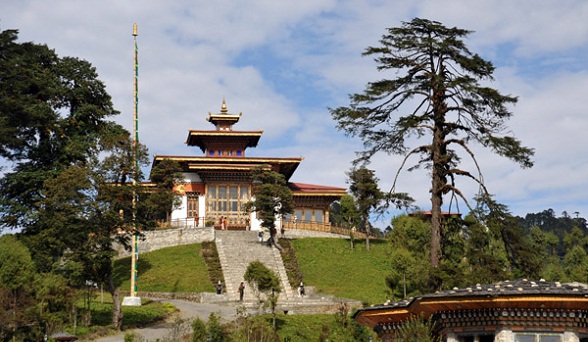 Zango Pelri Temple bhutan ünlü yerler