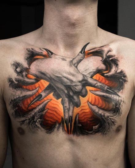 Biologinės tatuiruotės dizainas 2