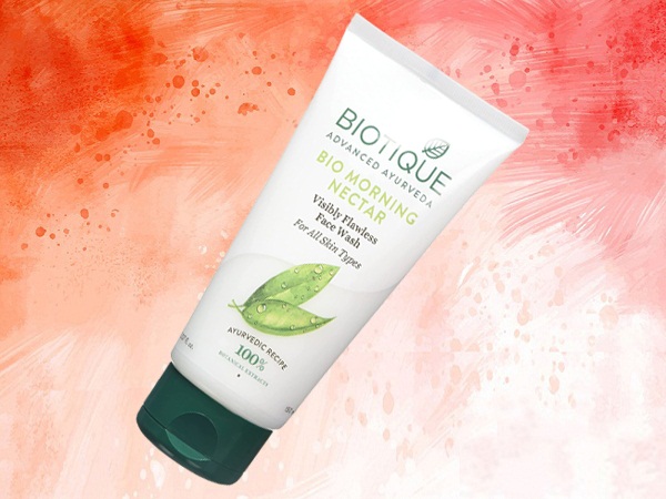 Biotique Bio Morning Nectar nepriekaištingas veido prausiklis