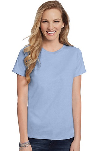 Kadınlar için Güzel Mavi T-Shirt