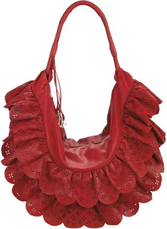 Čigonų stiliaus raudonos odos Christian Dior krepšiai