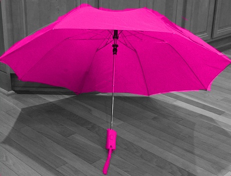 Dekoratif Pembe Şemsiye
