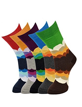 Unisex Tam Boy Tasarımcı Çorap