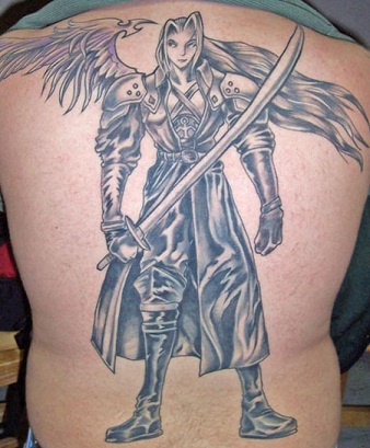 Fantazijos kario tatuiruotė
